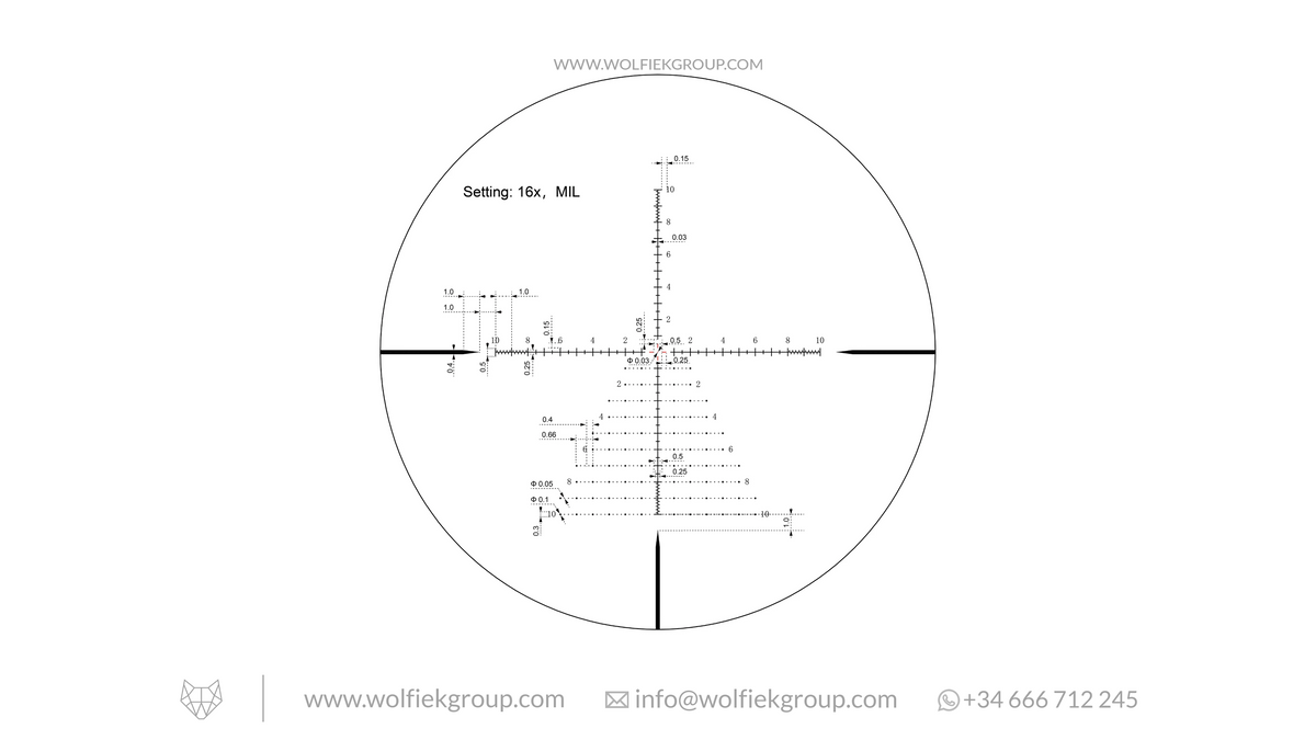 Vector Optics · Taurus 2-16x50 HD SFP Rifle Scope